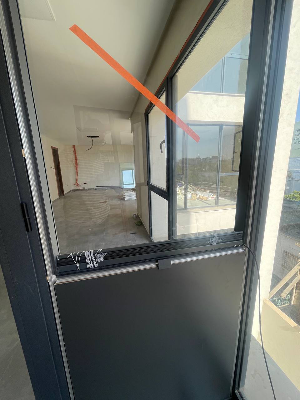 Cloison aluminium bureau Casablanca - réalisation 2