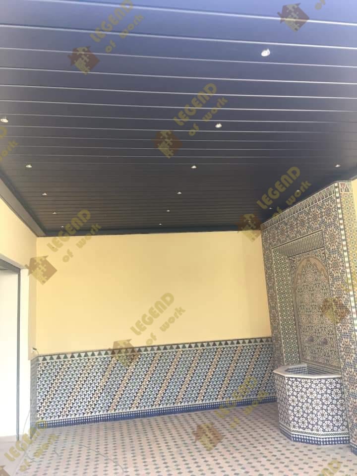 Pergola bioclimatique Casablanca - réalisation 3