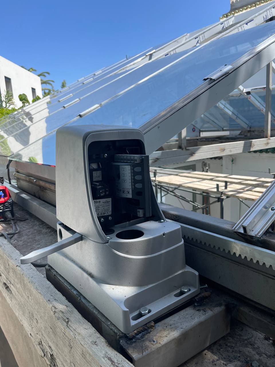 Toiture coulissante aluminium Casablanca - réalisation 4