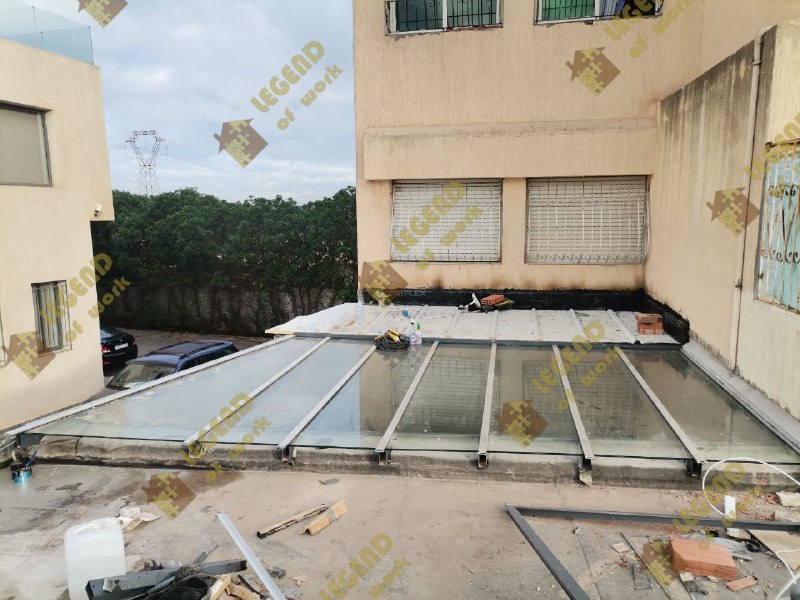Véranda aluminium Casablanca - réalisation 7