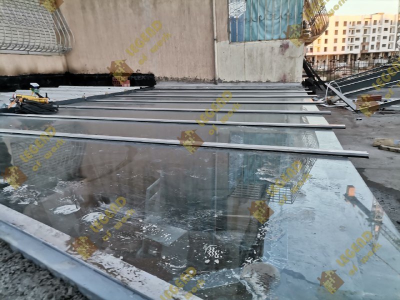 Véranda aluminium Casablanca - réalisation 2