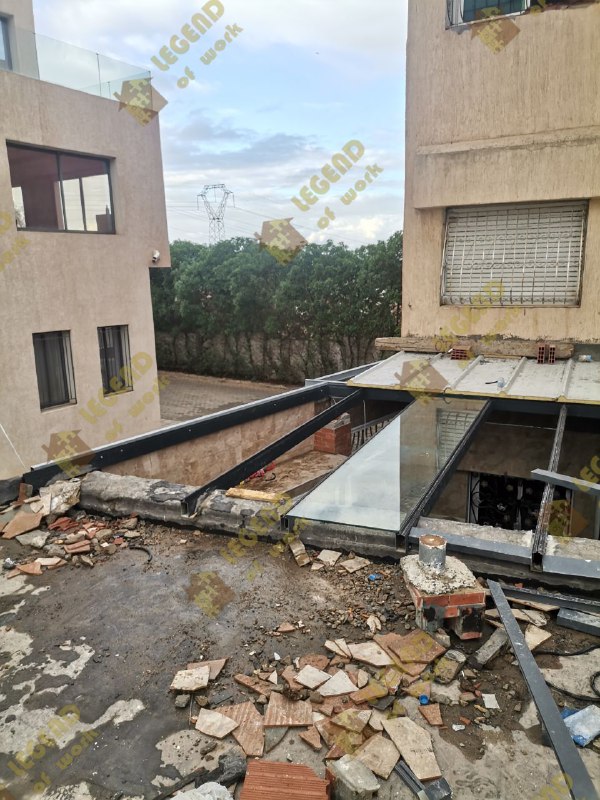 Véranda aluminium Casablanca - réalisation 5